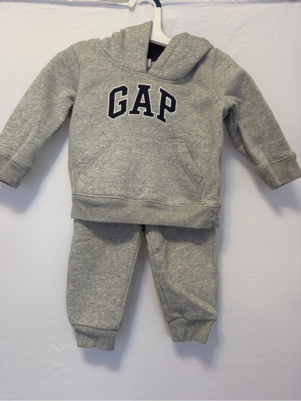 GAP Light Gray Hoodie & Joggers Set